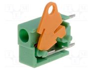 PCB terminal block; straight; 5.08mm; ways: 1; on PCBs; 3mm2; 15A PHOENIX CONTACT