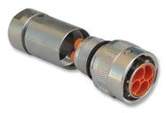 CIRCULAR HOUSING, PLUG, 4P, SIZE 14/ZINC