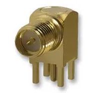 RF COAXIAL, SMA, RIGHT ANGLE JACK, 50OHM