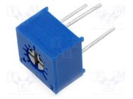 Potentiometer: mounting; single turn,horizontal; 50kΩ; 500mW VISHAY