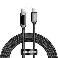 Cable USB-C to USB-C Baseus Display, 100W, 2m (black), Baseus