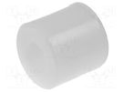 Spacer sleeve; cylindrical; polyamide; L: 13mm; Øout: 14.7mm; glued FIX&FASTEN