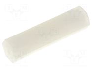 Screwed spacer sleeve; hexagonal; polyamide; M2; L: 18mm FIX&FASTEN