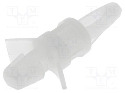 PCB distance; polyamide; L: 7.9mm; snap fastener; natural; UL94V-2 FIX&FASTEN FIX-LCBS-7.9