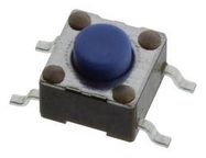 TACTILE SWITCH, SPST-NO, 0.05A, 24V, SMD