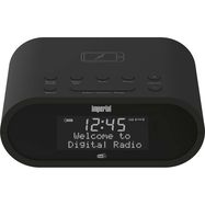 DABMAN d20 DAB+ and FM radio alarm clock Black