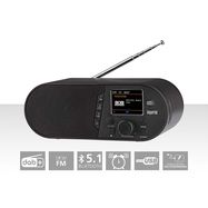 DABMAN d105 Compact DAB+ /FM / Bluetooth Radio Black