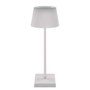 LED Desk Lamp KATIE, rechargeable, white, EMOS