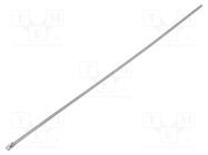 Cable tie; L: 360mm; W: 4.5mm; stainless steel; steel; Ømax: 102mm FIX&FASTEN