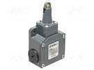 Limit switch; steel roller Ø13mm; NO + NC; 10A; max.500VAC; IP67 PIZZATO ELETTRICA