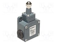 Limit switch; stainless steel sphere Ø12,7mm; NO + NC; 10A; IP67 PIZZATO ELETTRICA