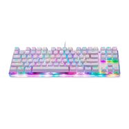 Mechanical gaming keyboard Motospeed K87S RGB (white), Motospeed