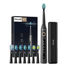 Sonic toothbrush with head set and case FairyWill FW-507 Plus (Black), FairyWill