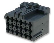 RECTANGULAR INSERT, RCPT, 21POS, 3ROW