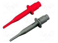 Clip-on probe; hook type; Grip capac: max.2.5mm; 600V FLUKE