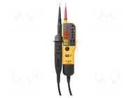 Tester: electrical; LEDs; 100÷690VAC; 0÷400Hz; IP64; 0Ω÷400kΩ FLUKE