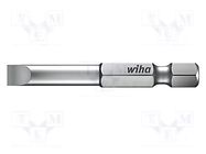 Screwdriver bit; slot; 2.5x0.4mm; Overall len: 70mm; PROFESSIONAL WIHA