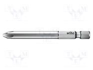 Screwdriver bit; Phillips; PH0; 1/4"; Overall len: 50mm WIHA