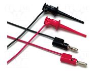 Test leads; Urated: 30V; Inom: 15A; Len: 0.9m; test leads x2 FLUKE