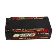 Battery Gens Ace Redline Series 5100mAh 7.6V 130C 2S2P HardCase HV Lipo, Gens ace