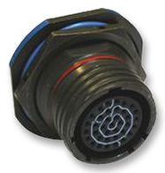 CIRCULAR CONNECTOR, RECPT., 9-98, SKT