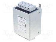 Filter: anti-interference; three-phase; 480VAC; 20A; 61x75x48mm 