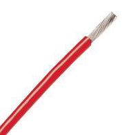 WIRE, RED, 22AWG, 7/30AWG, 30.5M