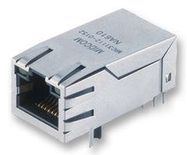 MODULAR JACK, RJ45, 1000 BASE, 1PORT