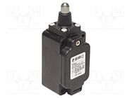Limit switch; stainless steel sphere Ø8mm; NO + NC; 10A; PG13,5 PIZZATO ELETTRICA