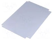Front panel; aluminium; W: 300mm; L: 200mm; CAB; Wall thick: 1.5mm FIBOX