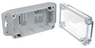ENCLOSURE, WALL MOUNT, PC, GREY/CLEAR