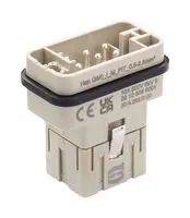 HEAVY DUTY INSERT, PLUG, 8POS, 16A