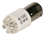LED BULB, MINI BAYONET/BA9S, WHITE