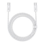 Cable USB-C to USB-C Baseus, 100W, 2m (white), Baseus