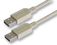 COMPUTER CABLE, USB, GREY, 0.5M