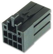 CONNECTOR HOUSING, RCPT, 8POS, 2.5MM