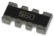 RESISTOR, ARRAY-4, 100 OHM, 1%, SMD