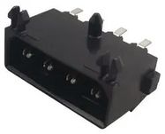 CONNECTOR, HEADER, SMT, R/A, 4WAY