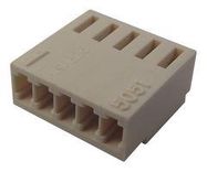 CONNECTOR, RCPT, 5POS, 1ROW, 2.5MM