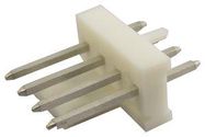 CONNECTOR, HEADER, 4POS, 1ROW, 2.54MM