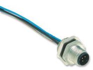 CABLE ASSEMBLY, M12, PLUG/WIRE, 5P, 0.5M