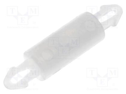 PCB distance; polyamide; L: 8mm; latch/latch; natural; UL94V-2 FIX&FASTEN FIX-MAD-8