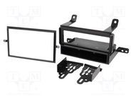 Radio frame; Nissan; 1 DIN; black METRA