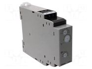 Timer; 0,1s÷1200h; DPDT; 250VAC/5A; Usup: 12VAC; 12VDC; H3DK-M; IP20 OMRON