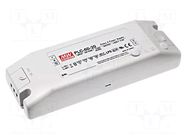 Power supply: switching; LED; 60W; 24VDC; 2.5A; 90÷264VAC; IP20 MEAN WELL