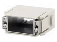 Connector: HAN; module; female; 5A; 50V; Han Modular D-Sub HARTING