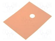 Heat transfer pad: Kapton; TO220; 0.15K/W; L: 23mm; W: 18mm; UL94V-0 FISCHER ELEKTRONIK