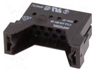 Connector: HDC; module; male; 63V; PIN: 20; w/o contacts AMPHENOL