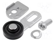 Driving head; plastic roller Ø18mm PIZZATO ELETTRICA