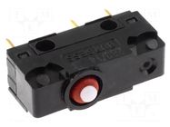 Microswitch SNAP ACTION; 5A/250VAC; without lever; SPDT; ON-(ON) SAIA-BURGESS
